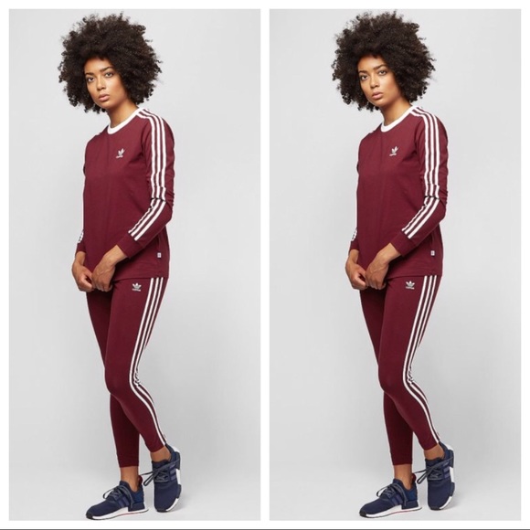adidas leggings and top set